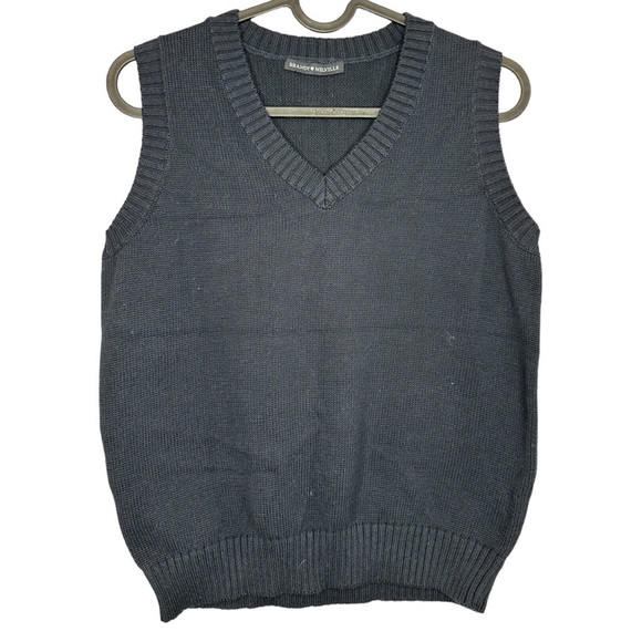 Brandy Melville Blue Sweater Vest Top O/S - Picture 1 of 5